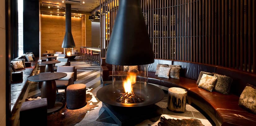 Chedi Andermatt Hotel in Switzerland Bar