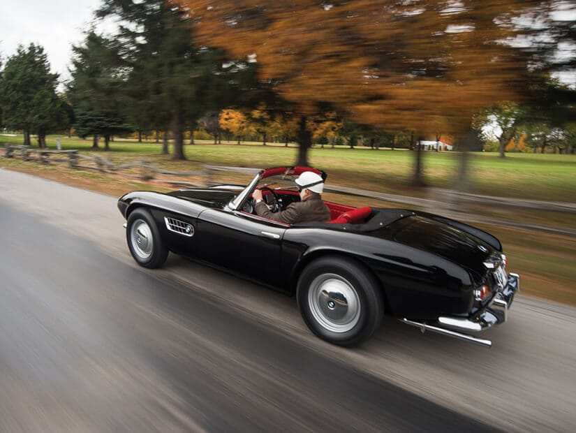 Extremely Rare 1959 BMW 507 Roadster Series II, Side View