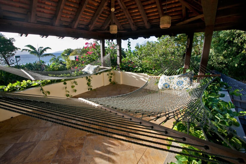Lounge Area, Sol y Sombra Villa in the Caribbean