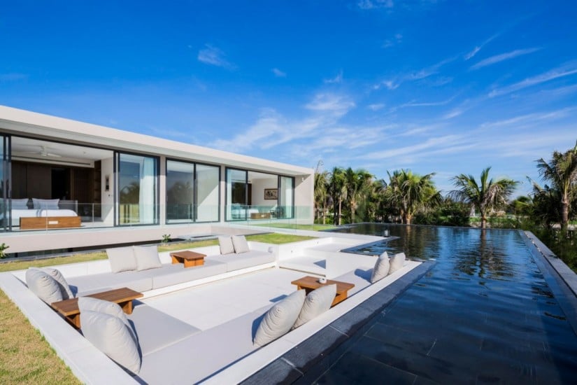 Outdoor Living Area, Naman Residence in Vietnam