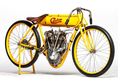 Spectacular 1915 Cyclone Motorcycle