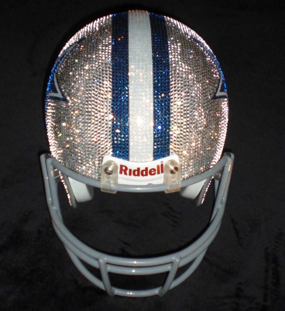 Swarovski NFL Helmets