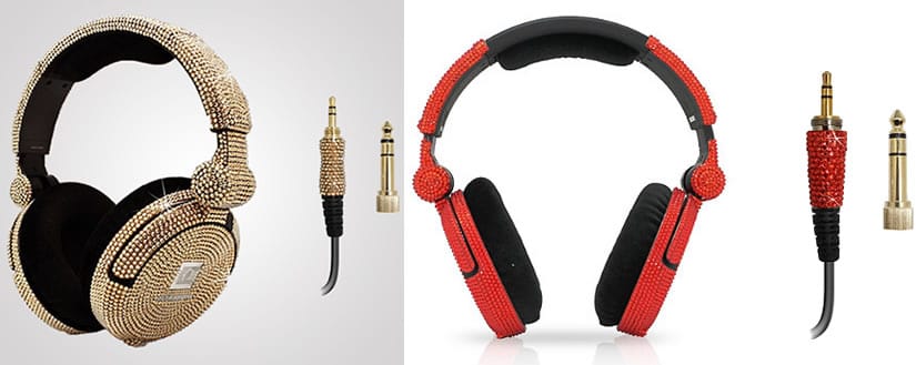 Swarovski Studded iWave Crystal Headphones