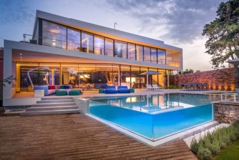 Swimming Pool, Luxury Cool Blue Villa in Spain