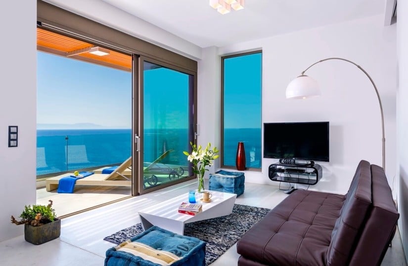 Villa Kyma in Glyfada, Living Room