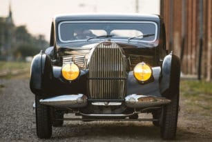 1938 Bugatti Type 57C Atalante, Front View