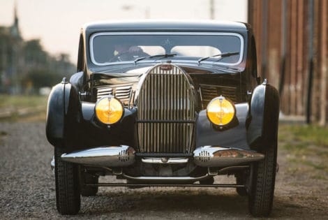 1938 Bugatti Type 57C Atalante, Front View