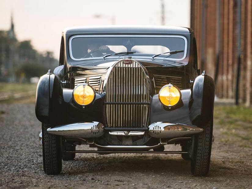 1938 Bugatti Type 57C Atalante, Front View
