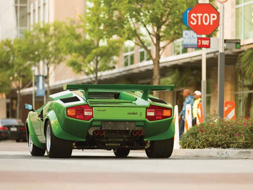1981 Lamborghini Countach LP400 S Series III, Back View