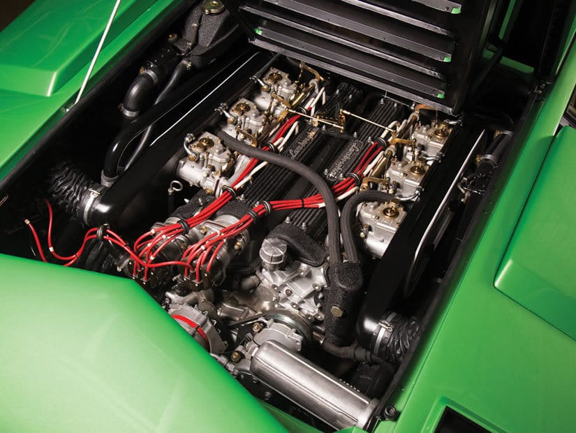 1981 Lamborghini Countach LP400 S Series III, Engine