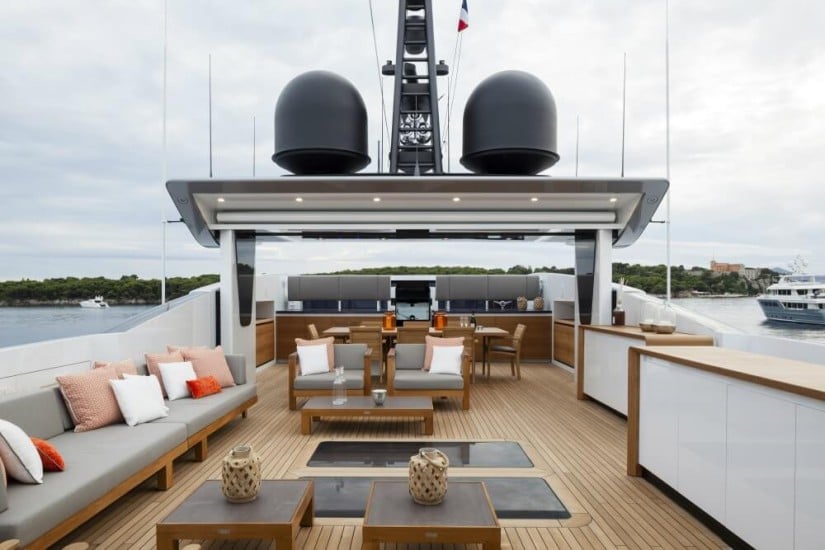 Deck, Baglietto Pachamama Superyacht