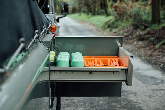1982 Land Rover Series 3 + Camping Trailer 16