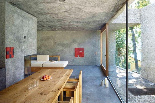 Concrete Bunker House in Switzerland 8