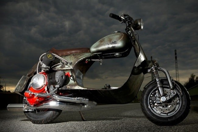 Custom Vespas by Scooter & Service 6