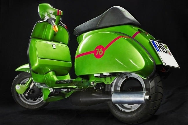 Custom Vespas by Scooter & Service 8