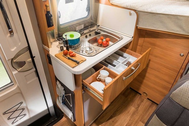 Mercedes Hymer Van S Motorhome 8