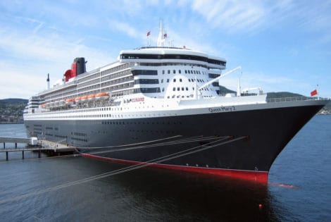 Queen Mary 2 in Trondheim 2007
