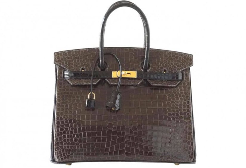 Rare Croc Birkin Bag Sold for Almost $100,000