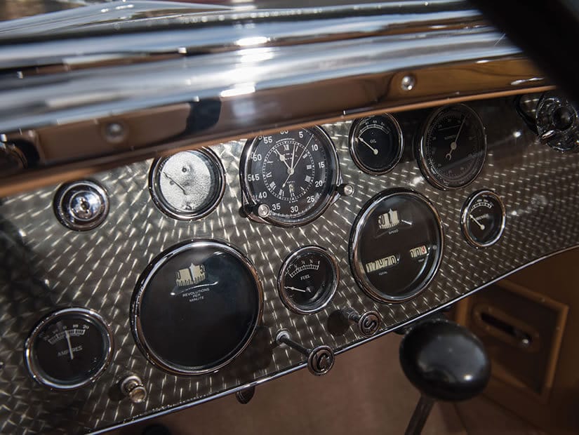 1929 Duesenberg Model J, Controls