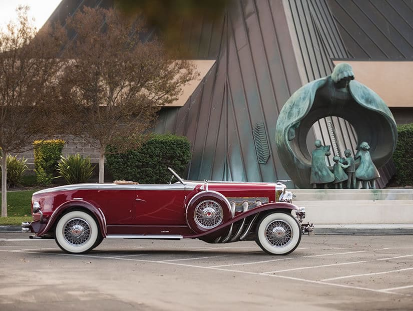 1929 Duesenberg Model J, Side View