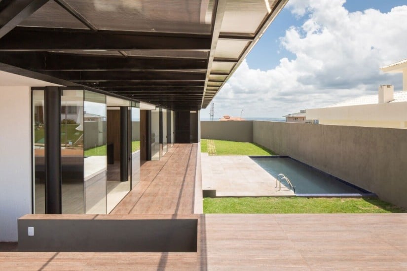 Backyard, Casa MCO by Esquadra Yi