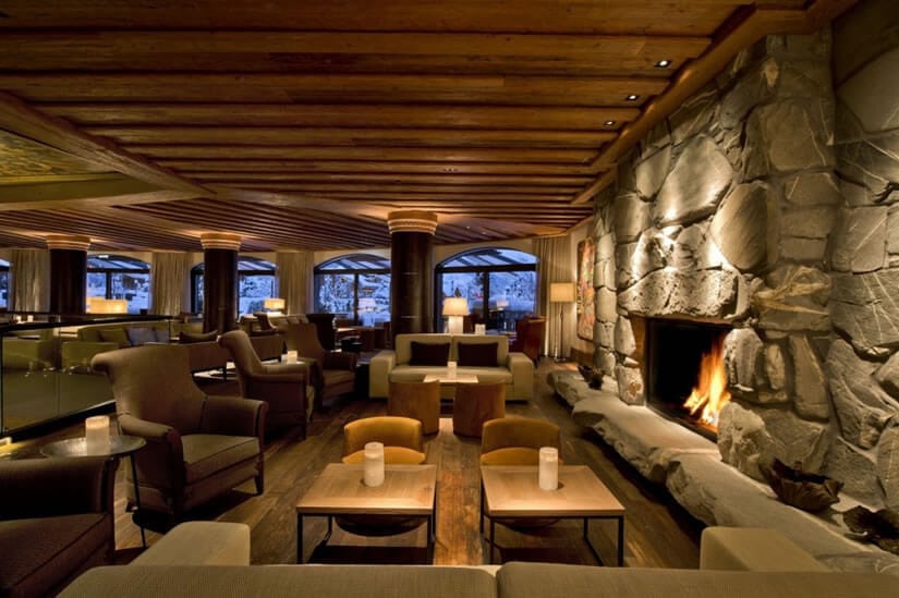 Bar, Hotel The Alpina Gstaad