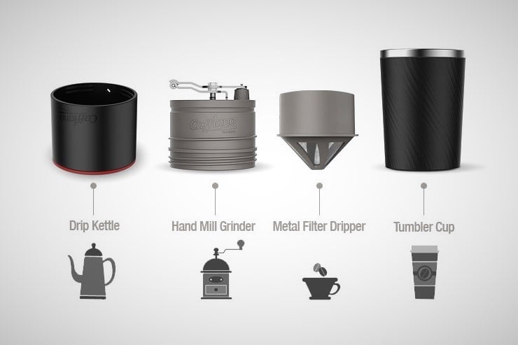 Cafflano Klassic All-in-One Coffee Brewer 3