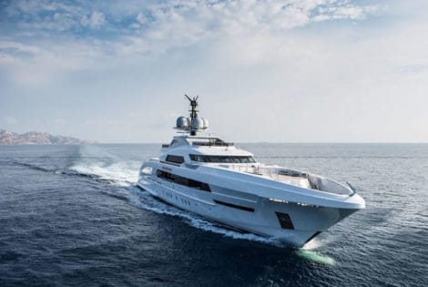 Front View, Galactica Star Superyacht