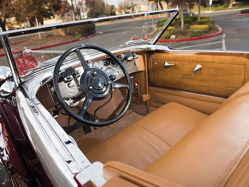 Interior, 1929 Duesenberg Model J