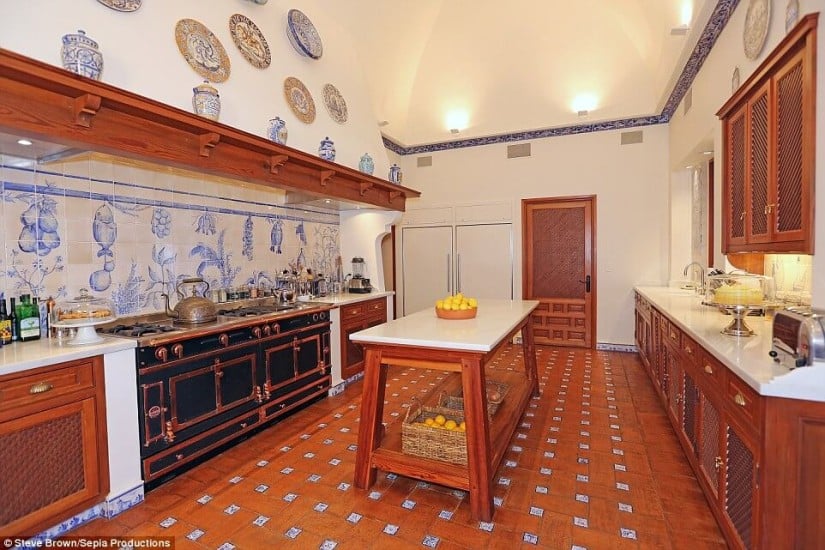 Kitchen, Hacienda de la Paz, Los Angeles