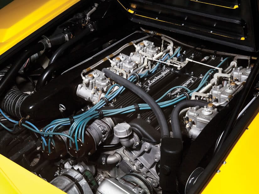 Lamborghini Countach LP400, Engine