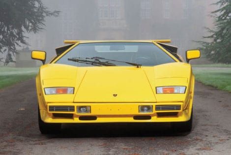 Lamborghini Countach LP400 S Series III, Front View