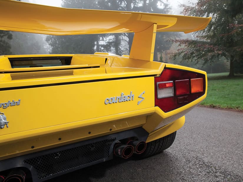 Lamborghini Countach LP400 S Series III, Tail Lights