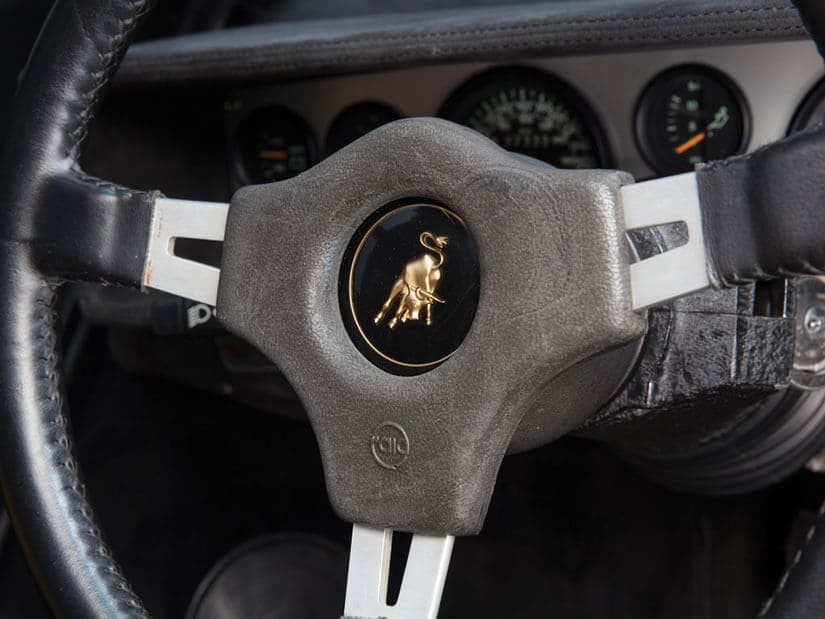Lamborghini Countach LP400, Steering Wheel