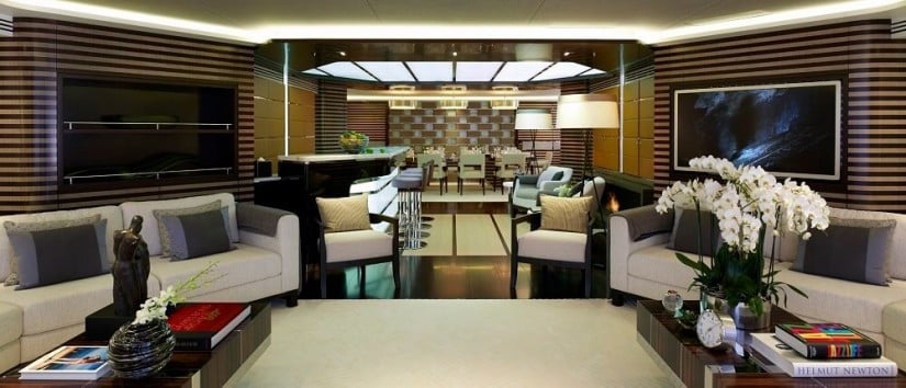 Living Room, Galactica Star Yacht