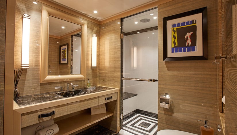 Madame Kate Superyacht by Amels, Bathroom