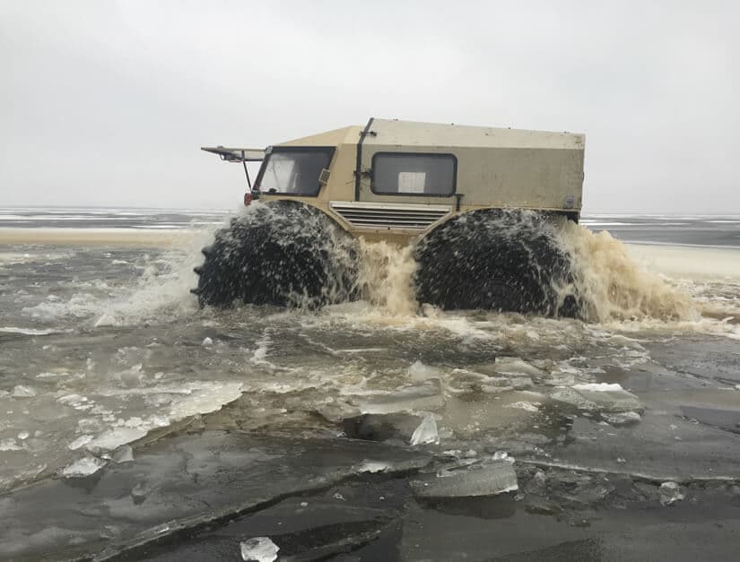 Russian Amphibian ATV Concept