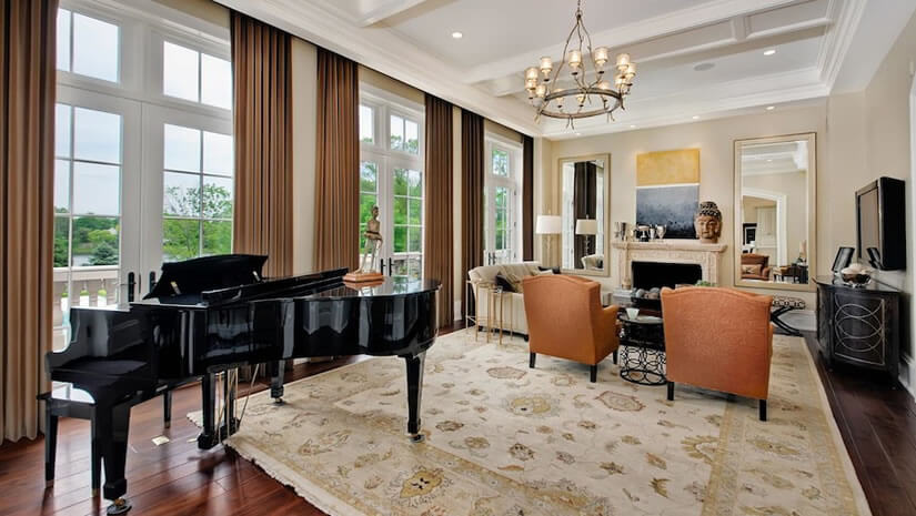 Saloon, French Provincial Mansion