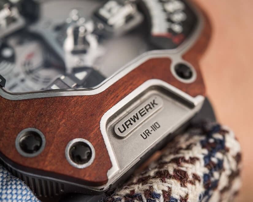Titanium Case, Urwerk UR110 Eastwood Red Ebony