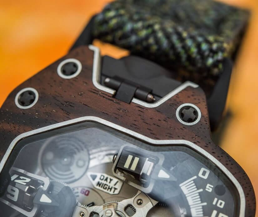 Urwerk UR110 Eastwood Macassar Ebony, Titanium Case