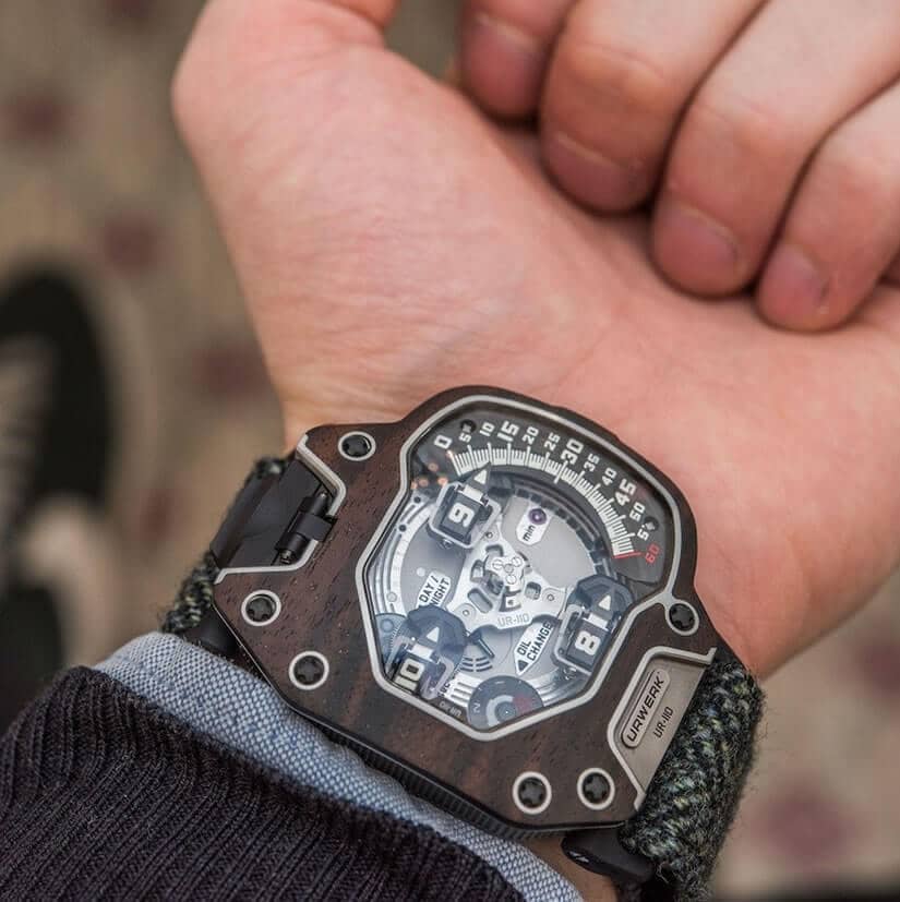 Urwerk UR110 Eastwood Macassar Ebony