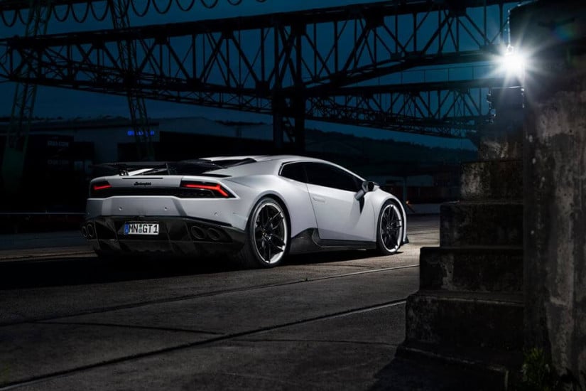 Back View Novitec Torado Lamborghini Huracan