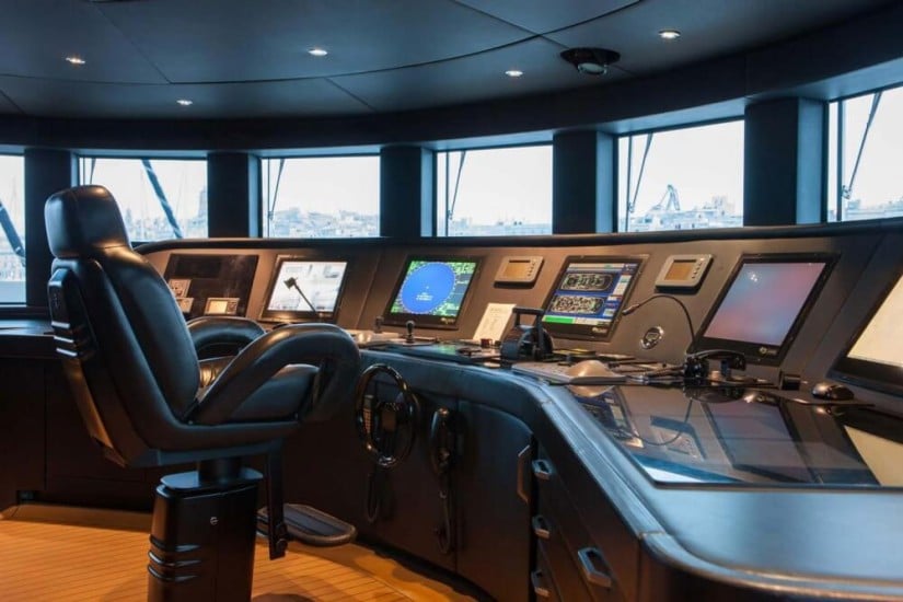 Bridge, St. David Superyacht