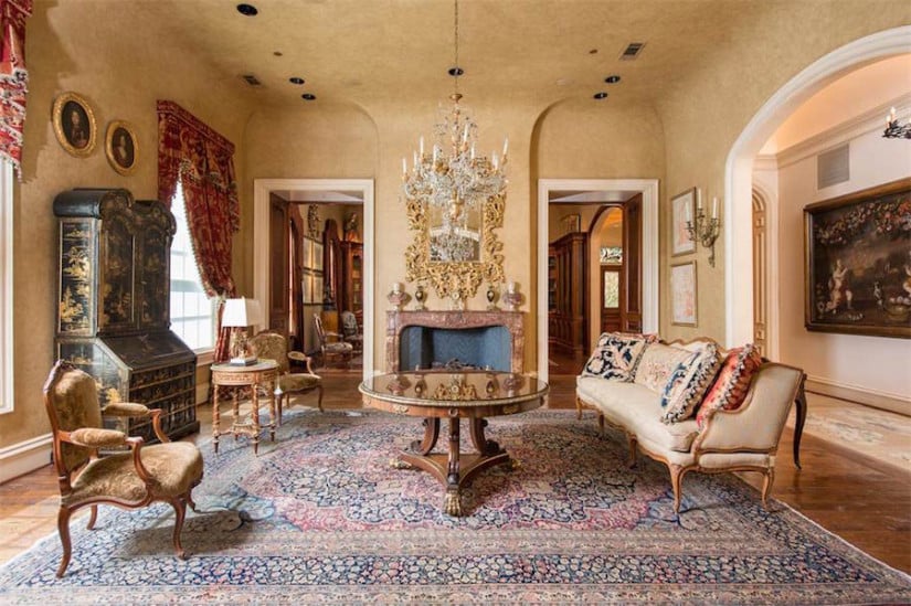 Interior Design, Dallas While House