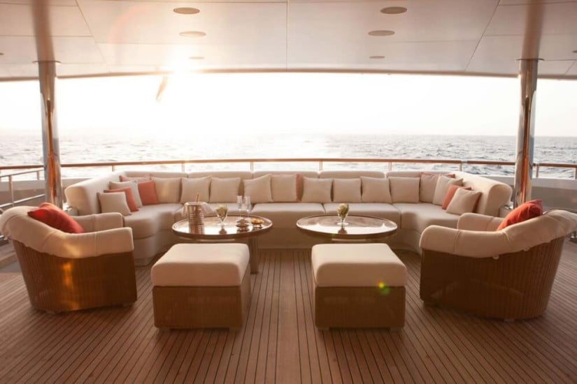 Lounge Area, St. David Superyacht