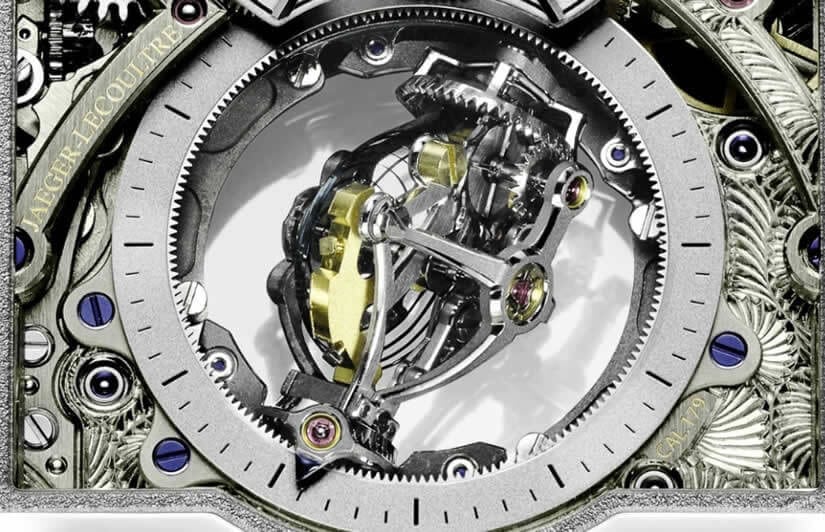 Reverso Tribute Gyrotourbillon, Mechanism