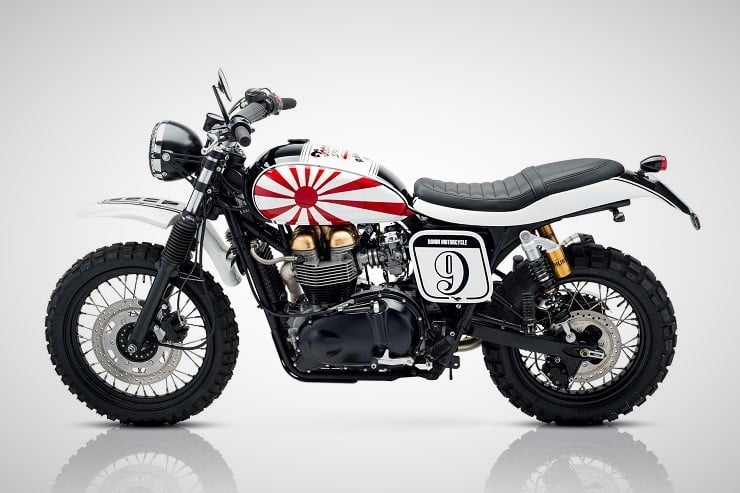 'Ronin' Triumph Scrambler by Tamarit Motorcycles 10