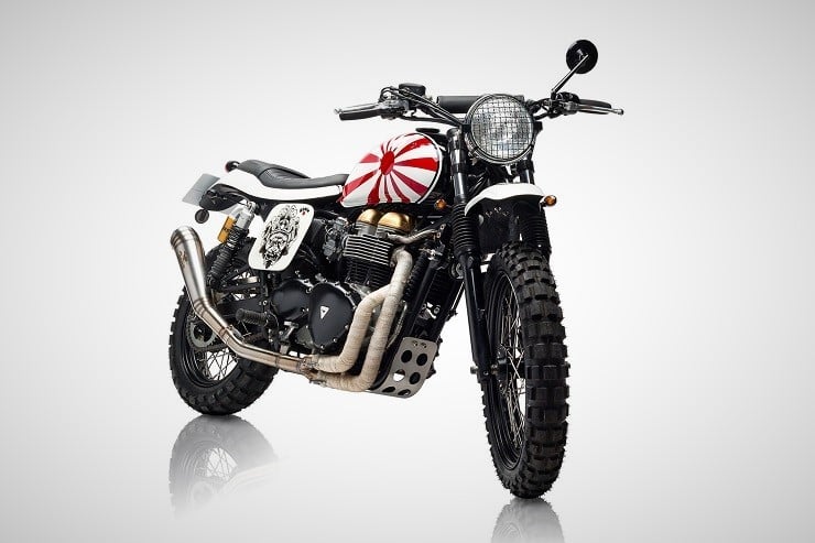 'Ronin' Triumph Scrambler by Tamarit Motorcycles 13