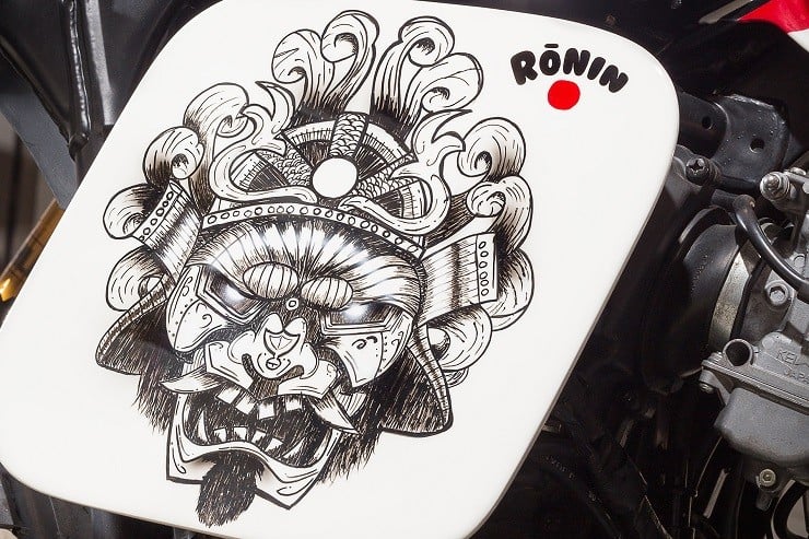 'Ronin' Triumph Scrambler by Tamarit Motorcycles 5