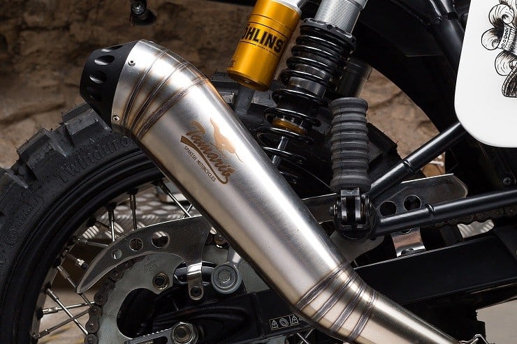 'Ronin' Triumph Scrambler by Tamarit Motorcycles 6